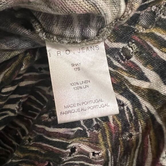 Iro jeans shay linen tee size xs - Picture 4 of 4